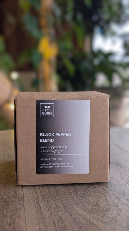 Black Pepper, Neroli, Nutmeg & Ginger | 15 Hour Candle