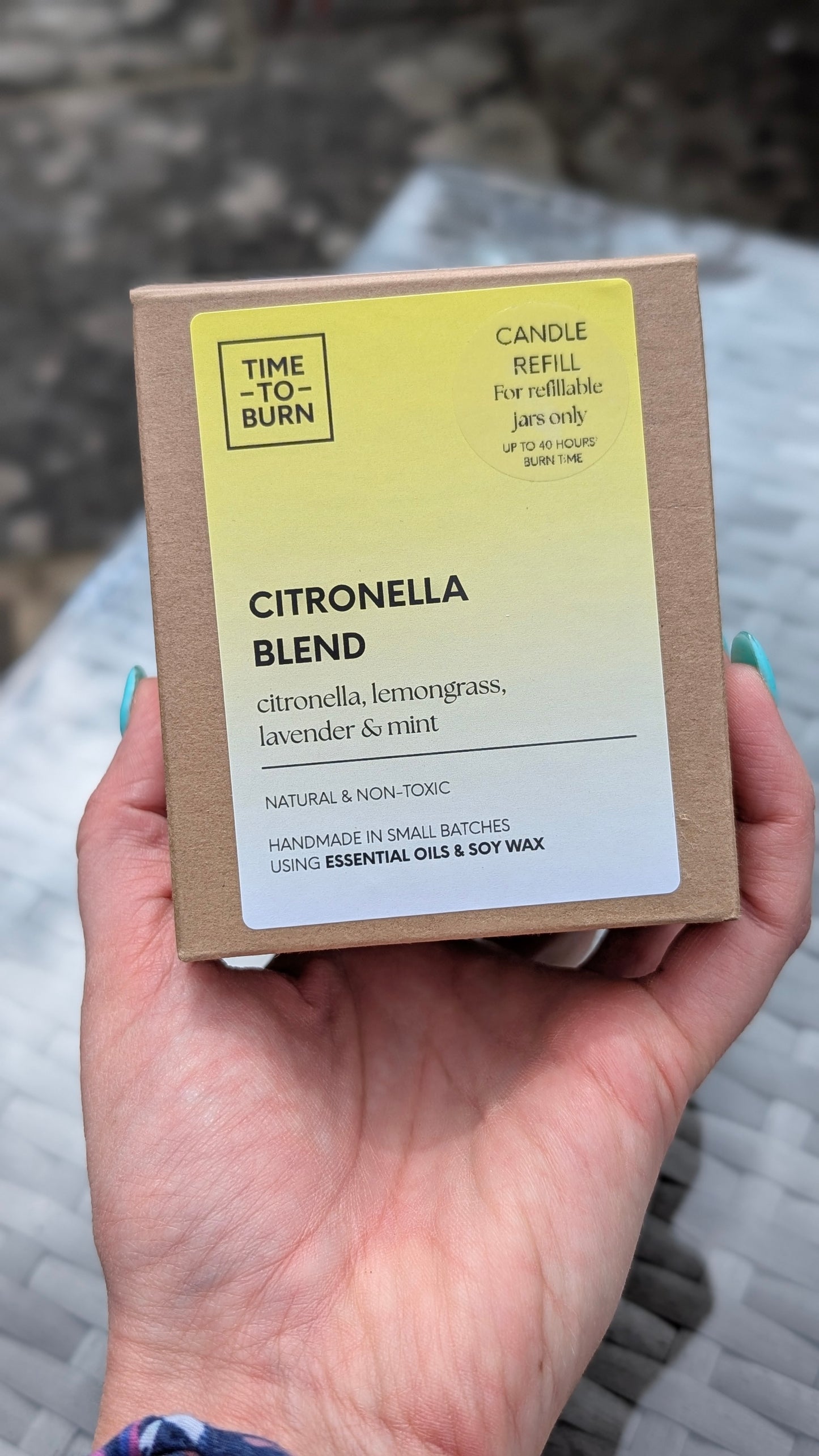 Citronella, Lemongrass, Mint & Lavender Amphora Candle Refill