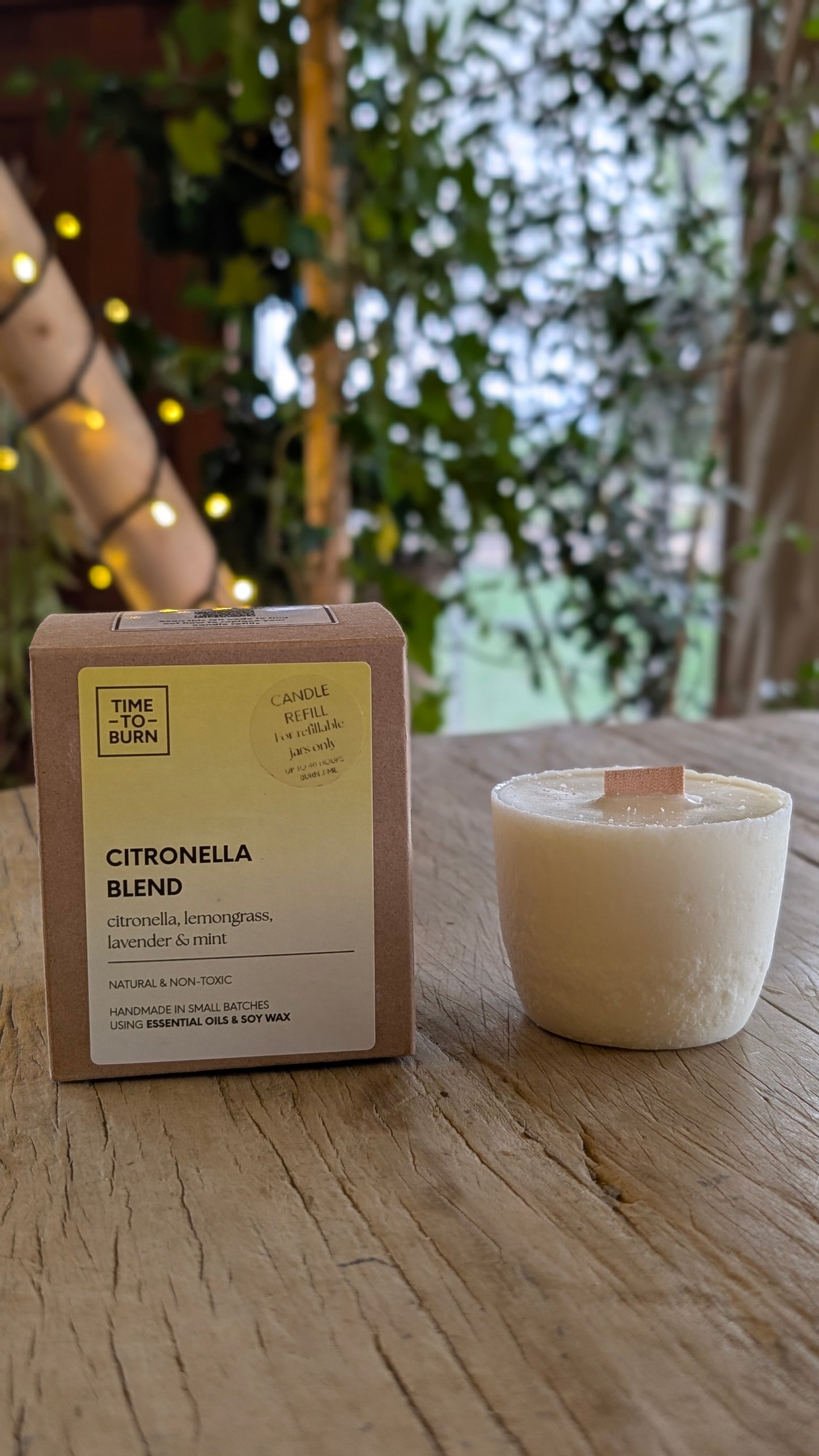 Citronella, Lemongrass, Mint & Lavender Candle Refill
