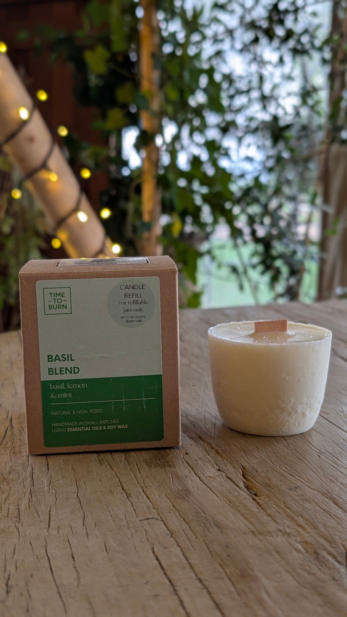 Refillable Candle Gift Box