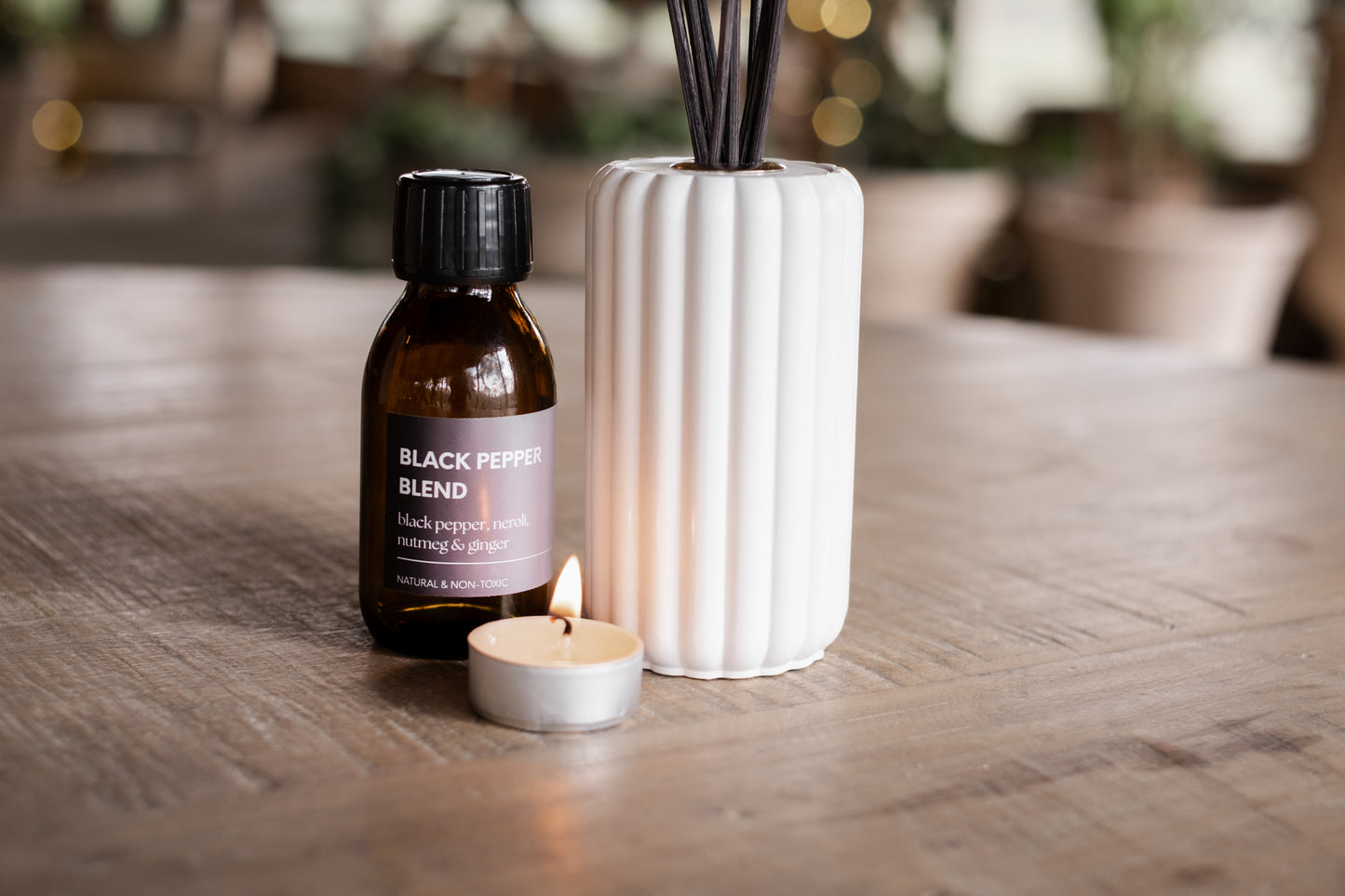Black Pepper, Nutmeg & Ginger Reed Diffuser