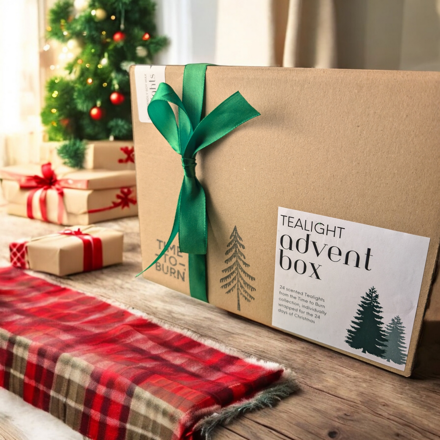 Advent Tealight Box - 24 Days of Christmas