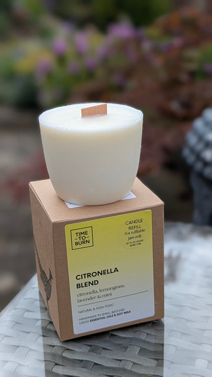 Citronella, Lemongrass, Mint & Lavender Amphora Candle Refill