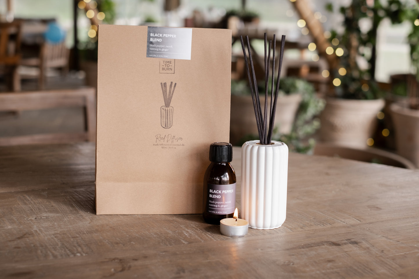 Black Pepper, Nutmeg & Ginger Reed Diffuser