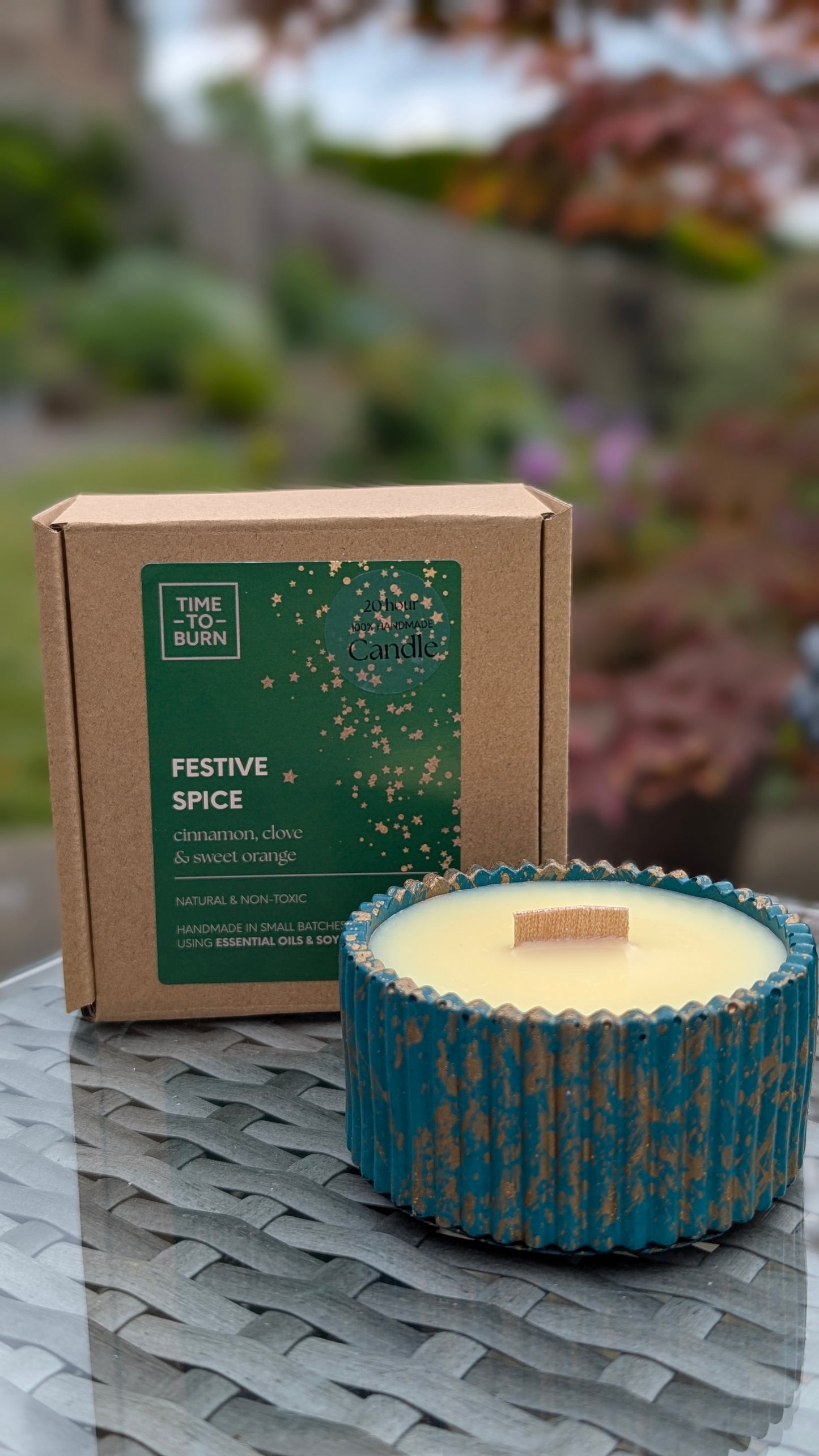 Festive Spice Candles - Cinnamon, Clove & Orange