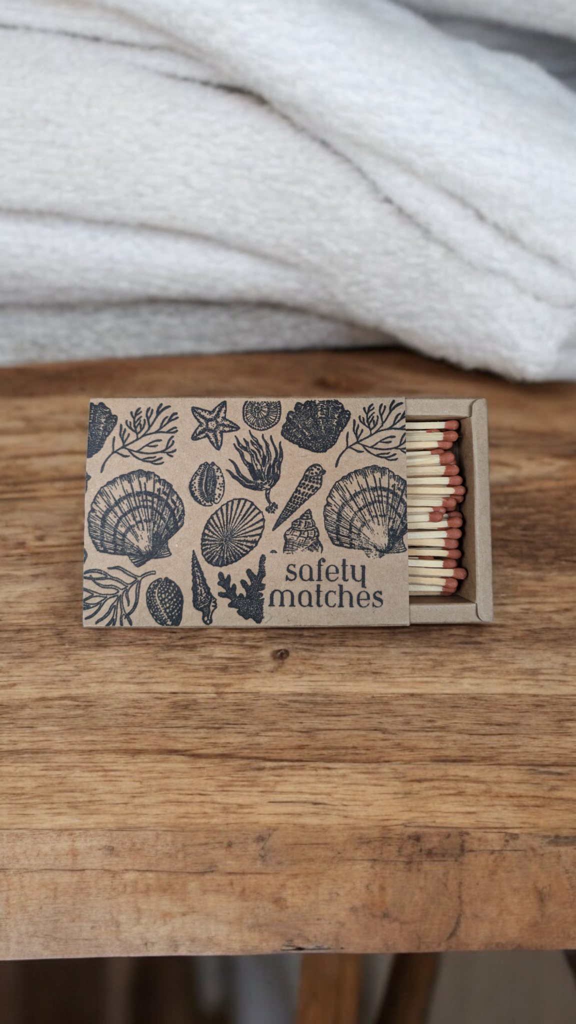 Luxury Shell Match Box