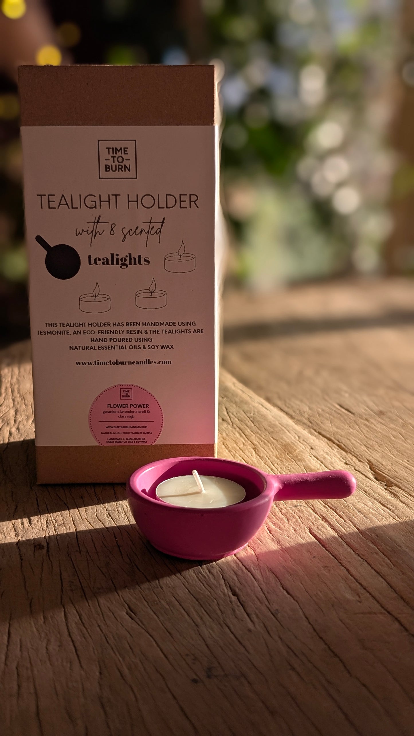 Pink Tealight Holder