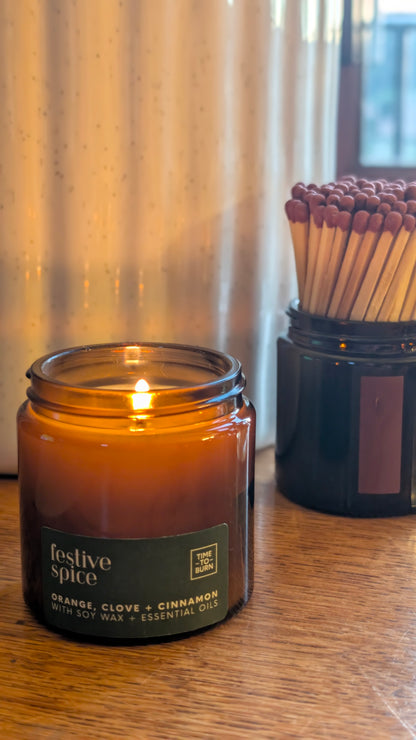 "Every Day" Candle + Match Pot Gift Box