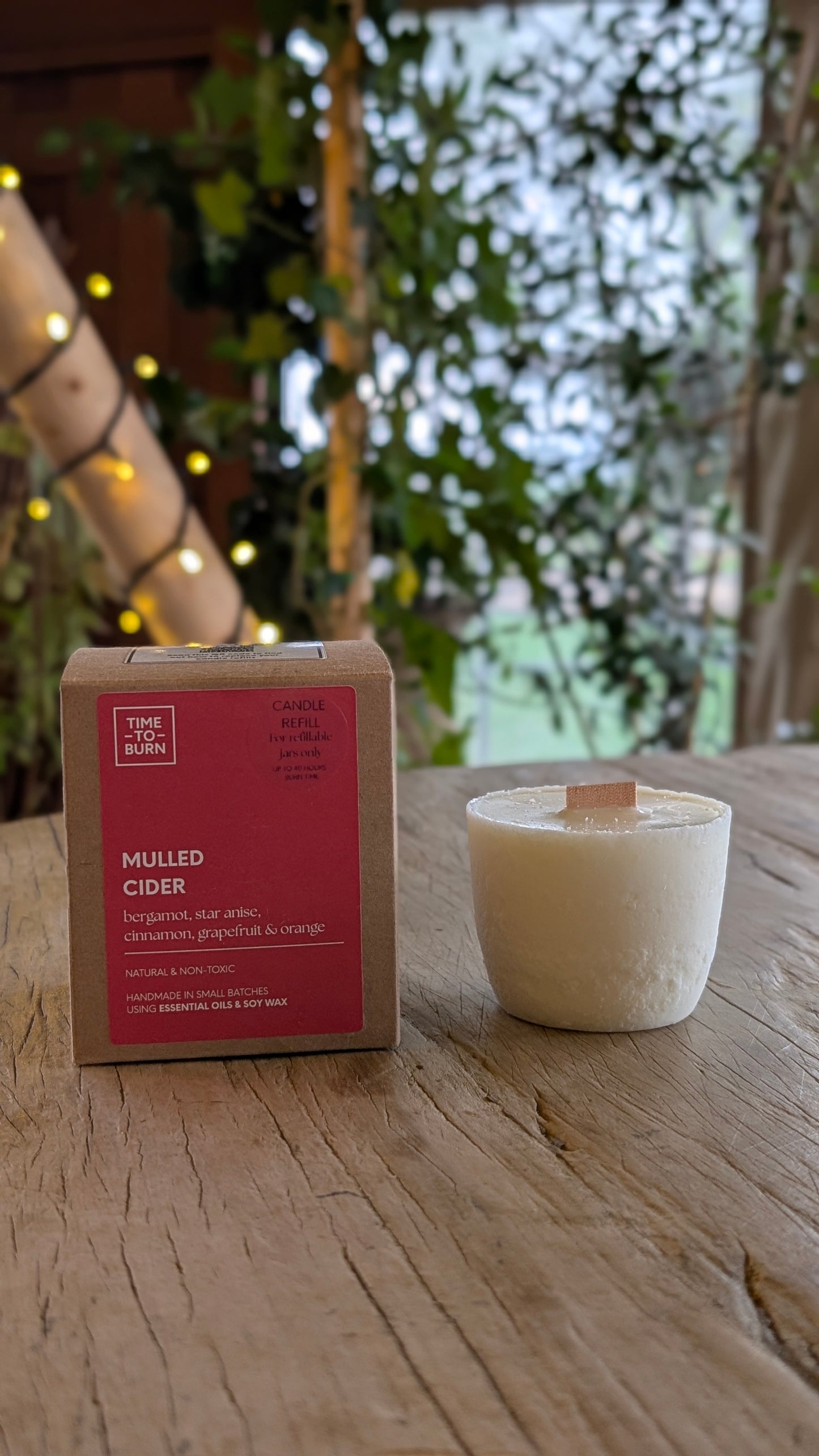 Refillable Candle Gift Box