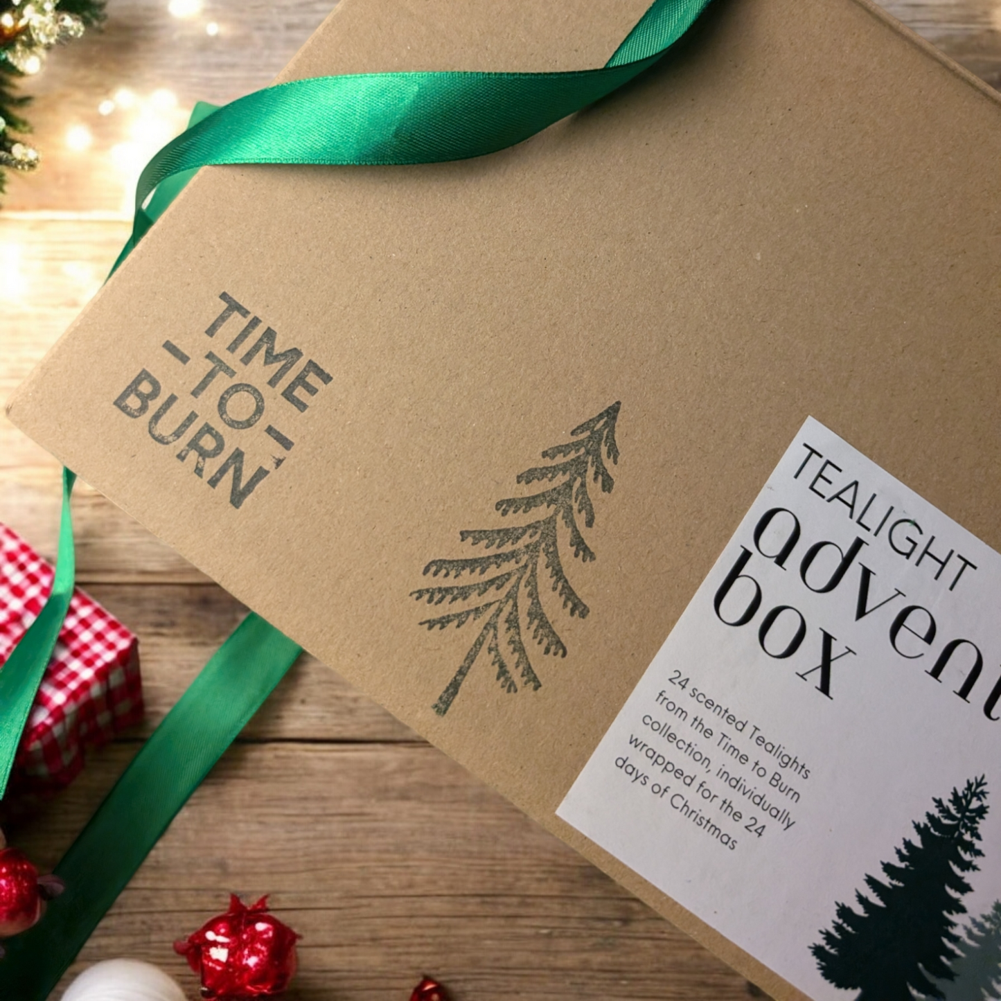 Advent Tealight Box - 24 Days of Christmas