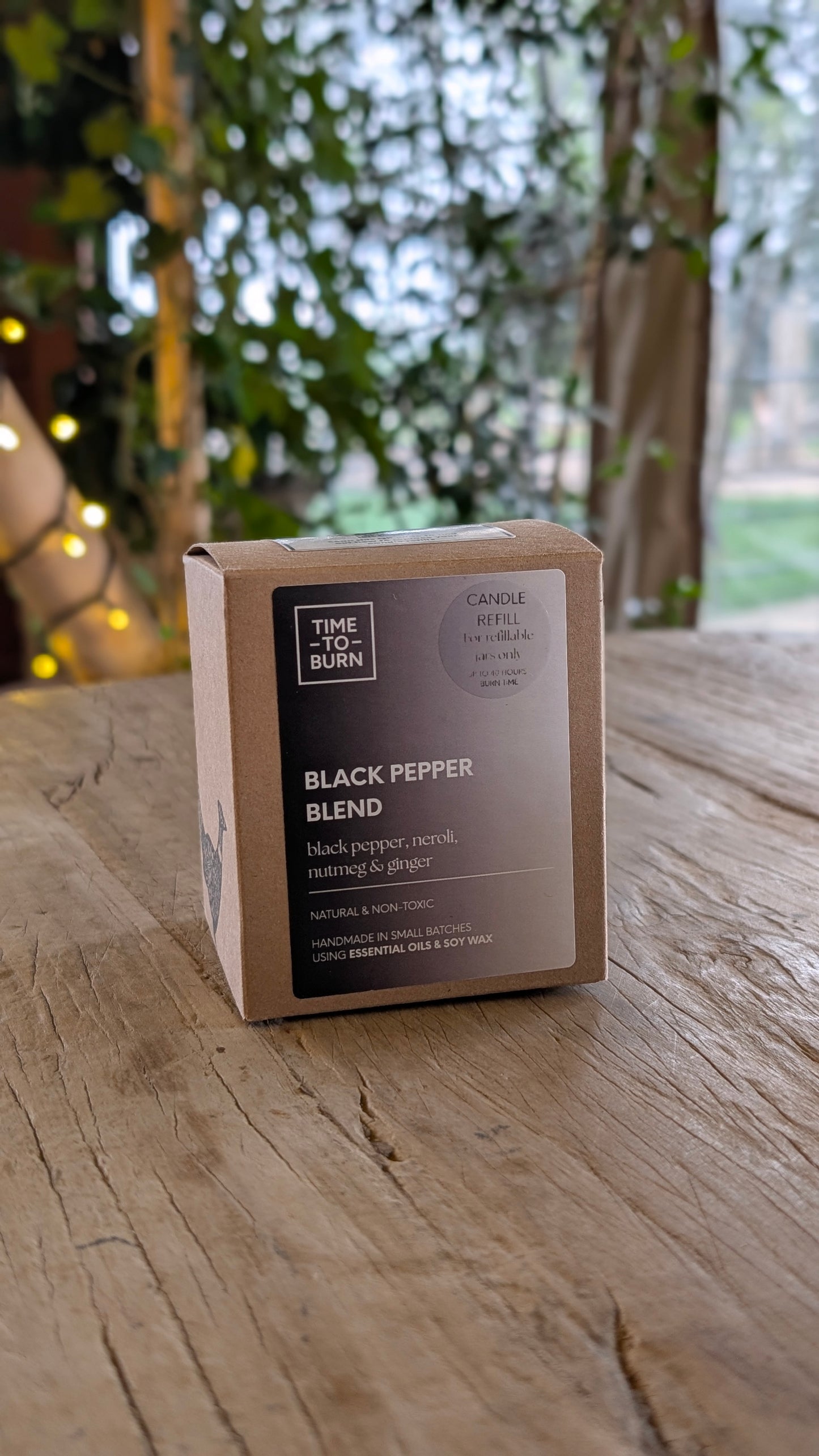 Black Pepper & Nutmeg Candle Refill