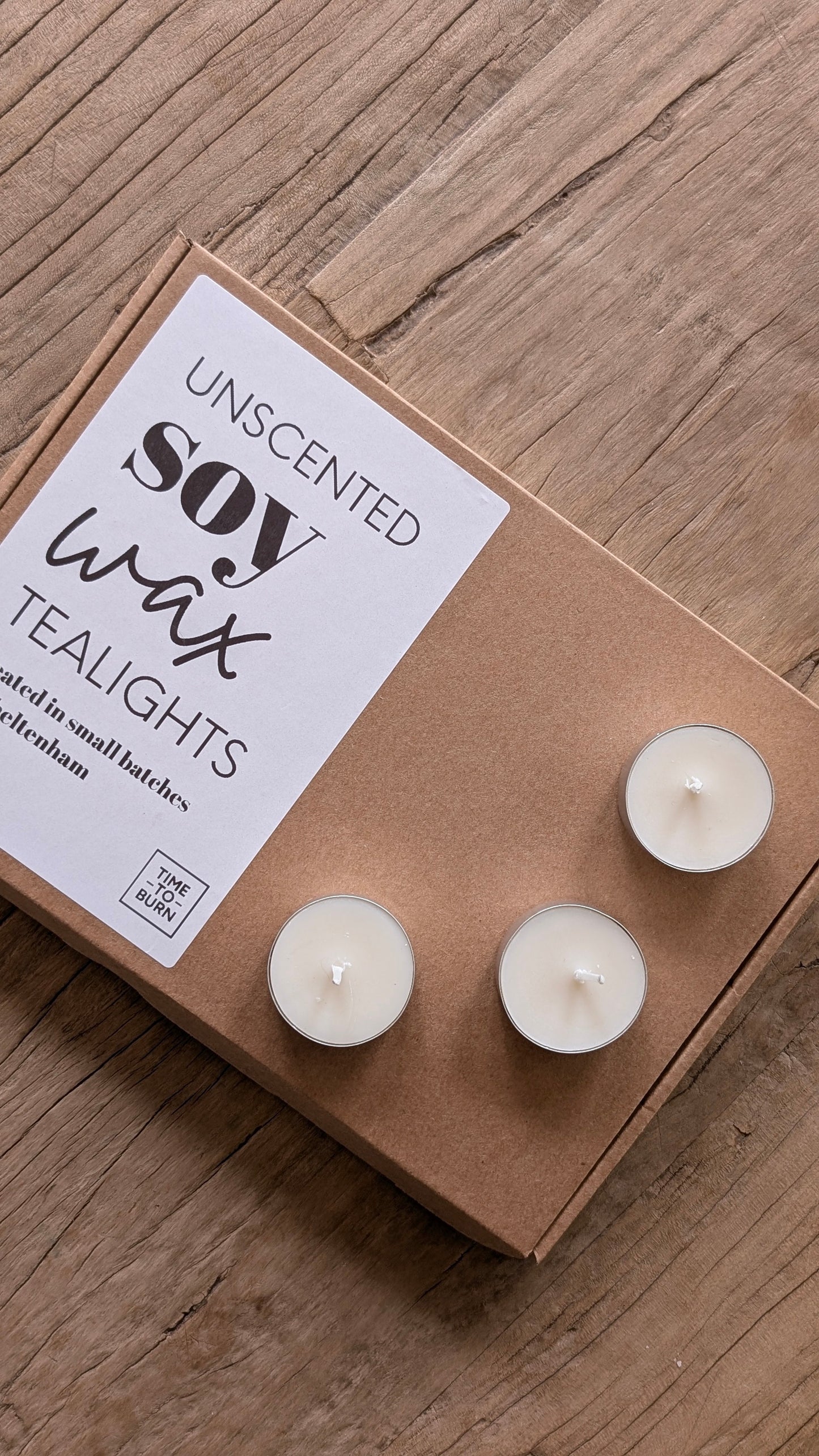 Unscented Tealights