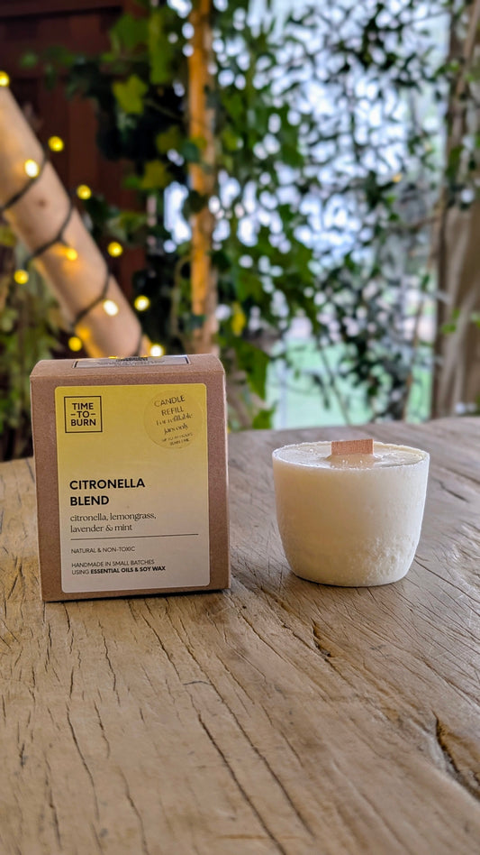 Citronella, Lemongrass, Mint & Lavender Candle Refill