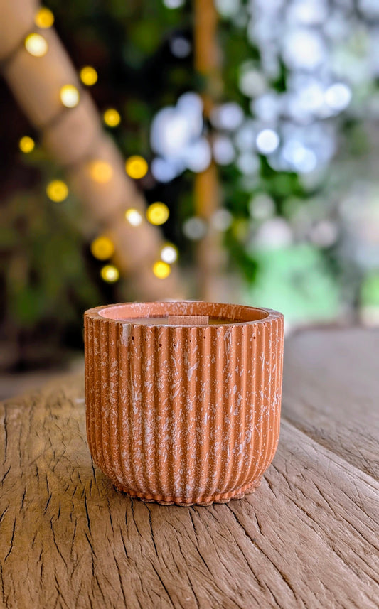 Pumpkin Spice Candle | Refillable 40 Hour | Cinnamon, Clove & Nutmeg