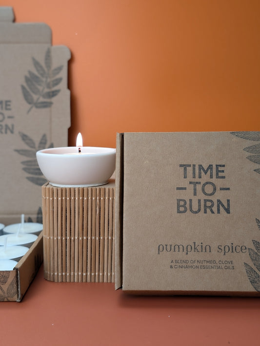 Pumpkin Spice Tealights