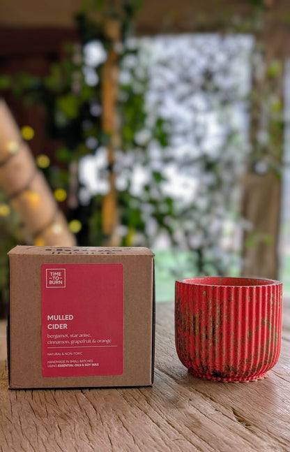 Mulled Cider | Refillable 40  Hour Candle