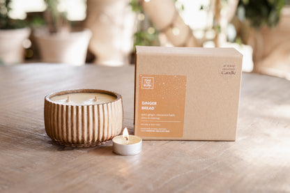 Gingerbread Candles