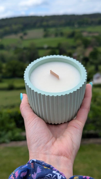 Eucalyptus, Rose Geranium, Lavender & Cedarwood Candles