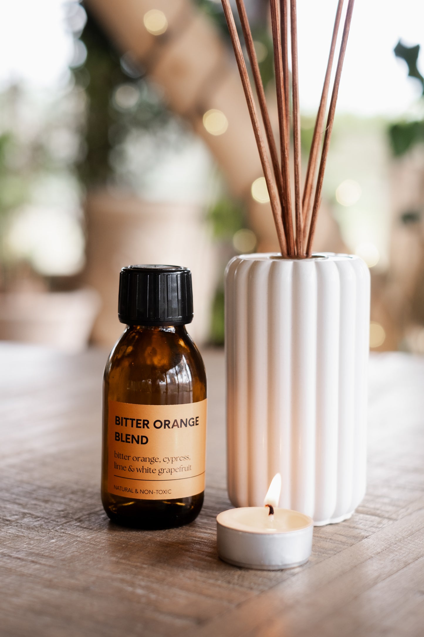 Bitter Orange, Lime, Cypress Reed Diffuser