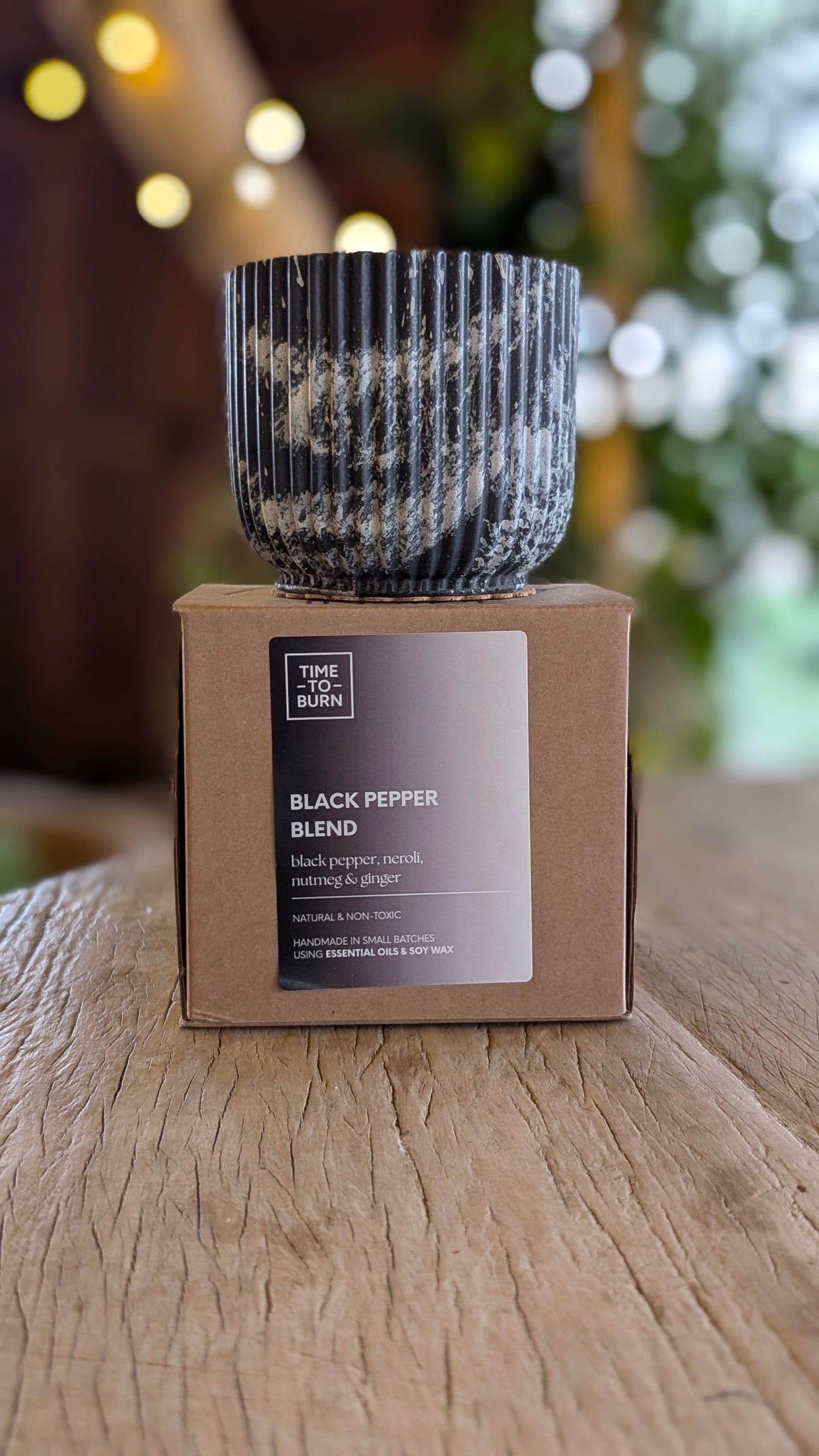Black Pepper, Neroli, Nutmeg & Ginger | 40 Hour Refillable Candle