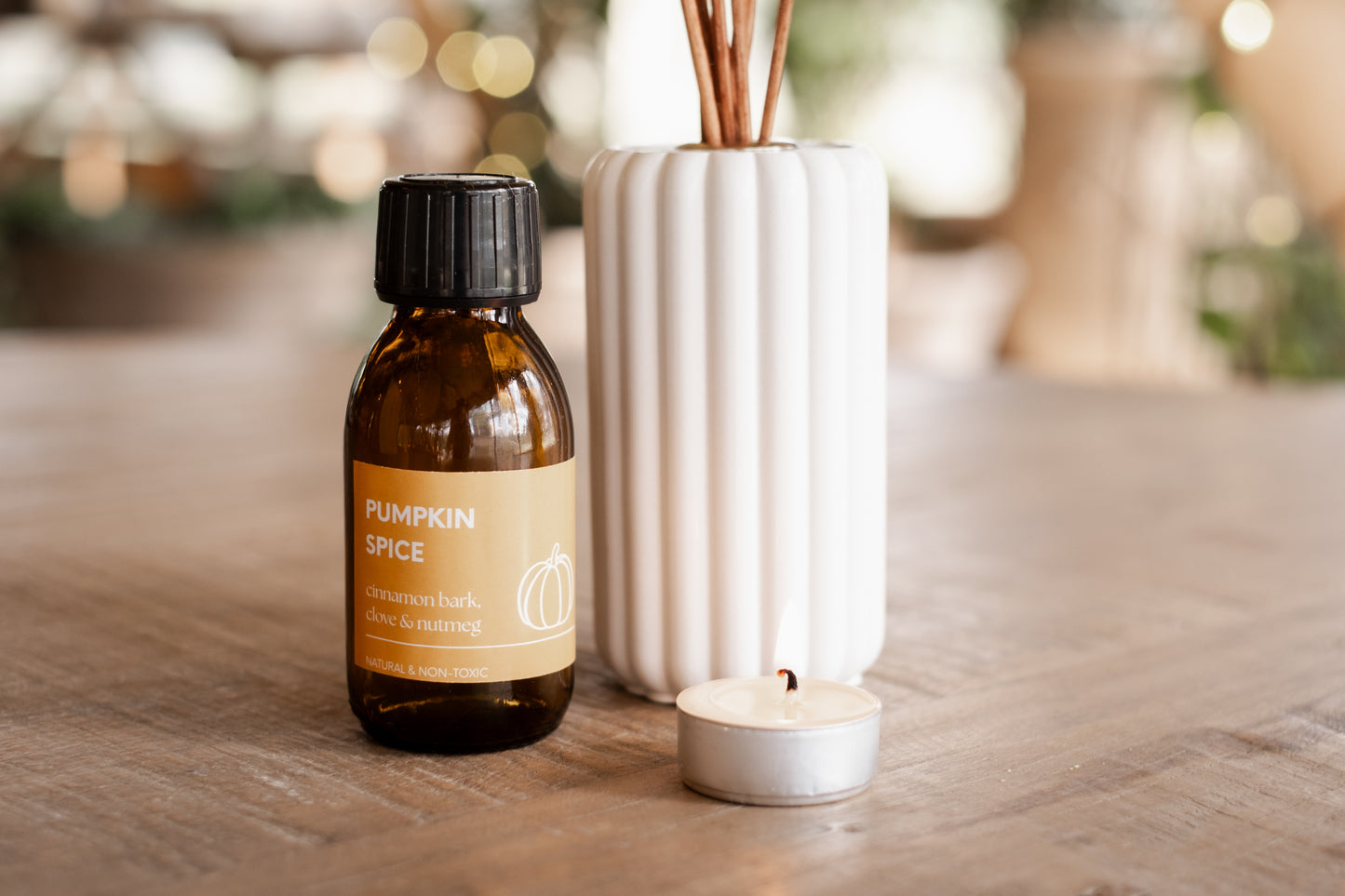 Natural Reed Diffuser - Pumpkin Spice