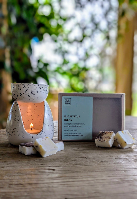 Eucalyptus, Rose Geranium, Cedarwood & Lavender Wax Melts