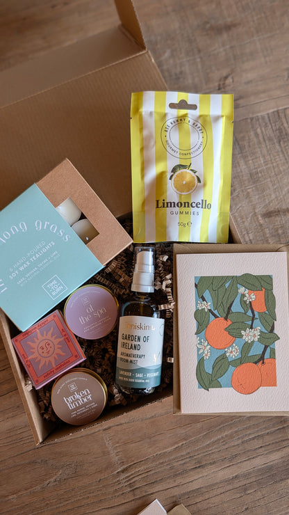 Sweet Sleep Gift Box: Lavender Pillow Spray, Tealights + More