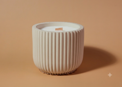 40 Hour Candle: Sandalwood, Black Spruce + Sage - "Under the Canopy"