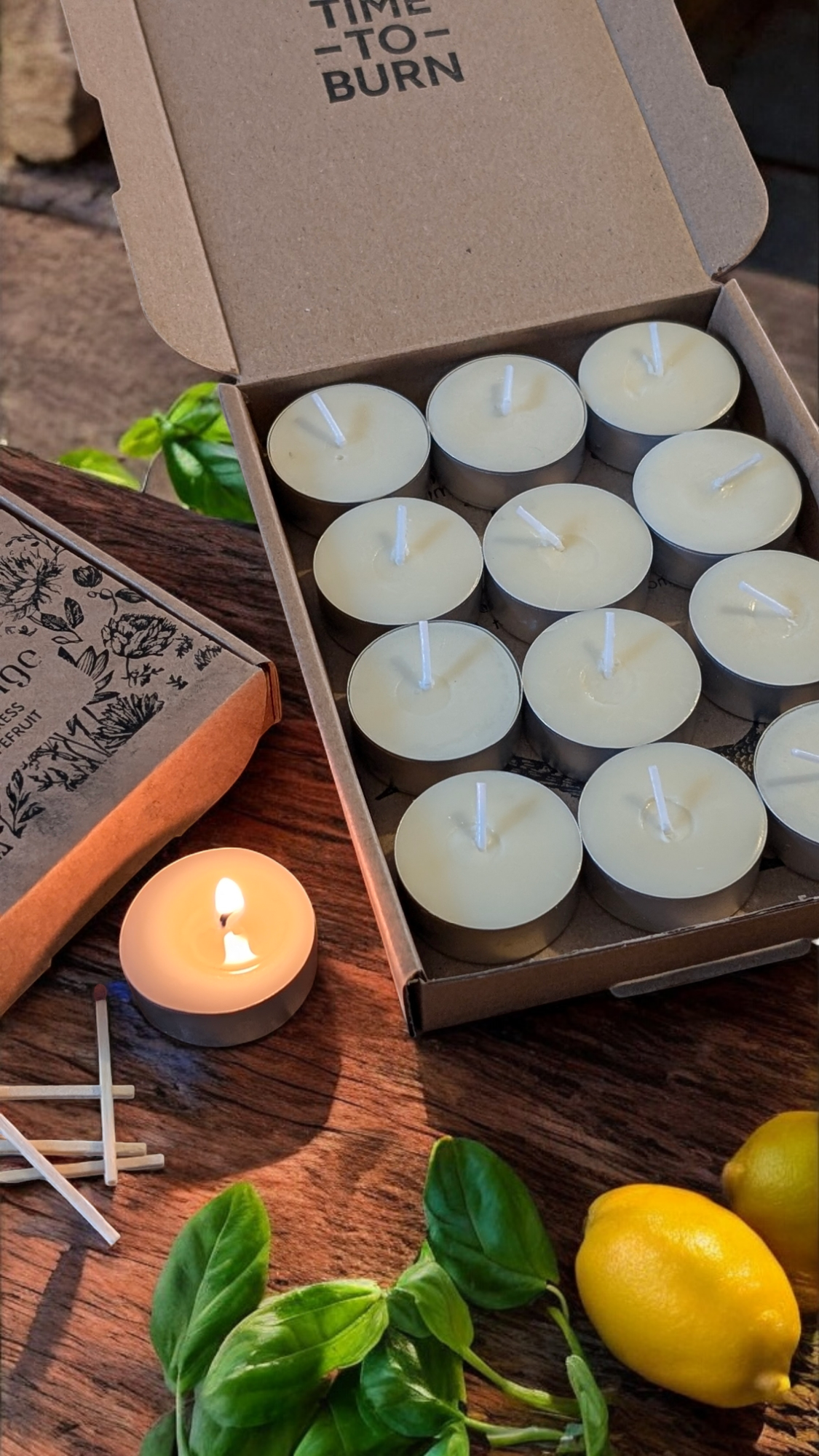 Box of 12 Tealights: Monthly Subscription