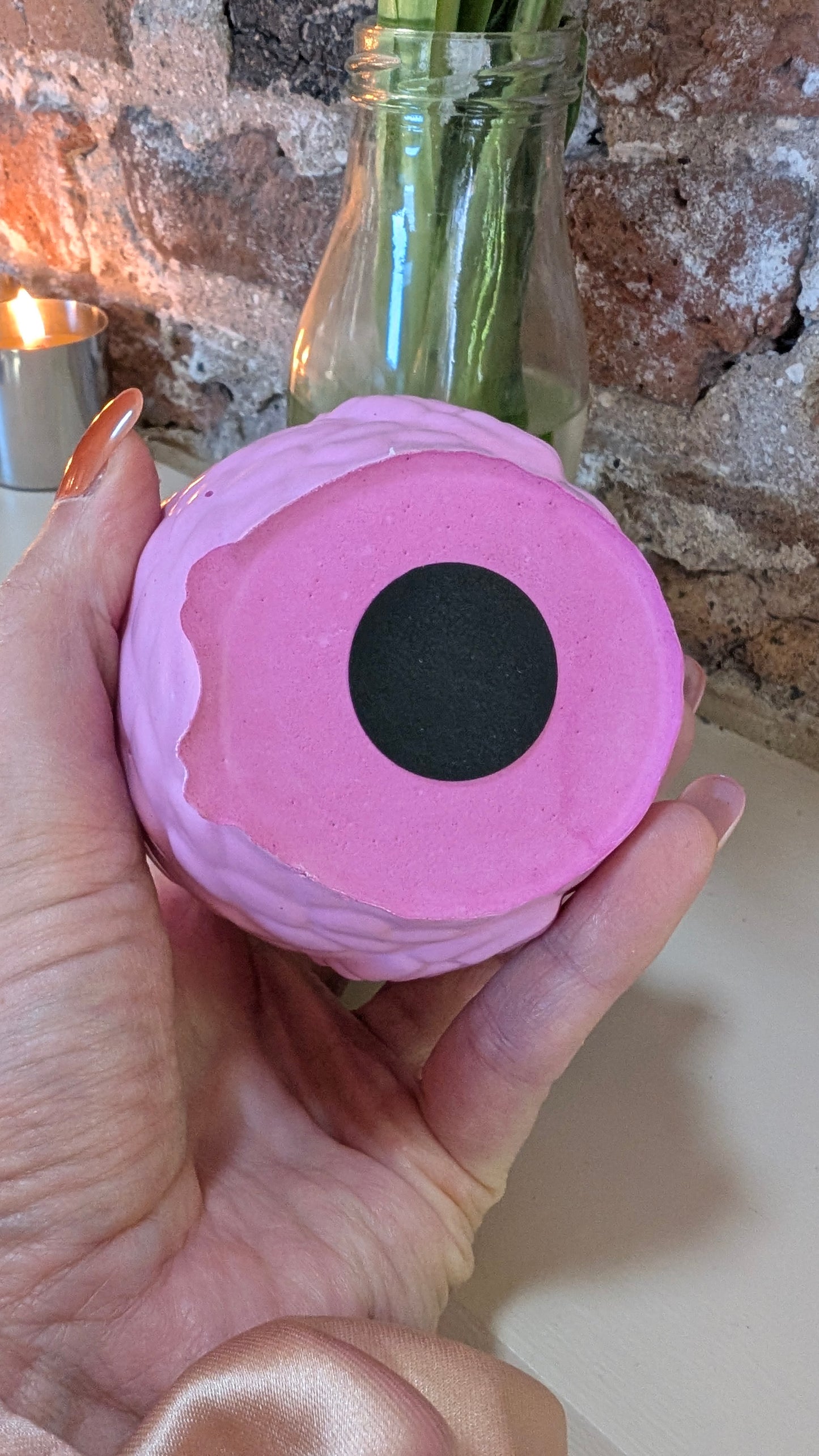 Pink Owl Match Jar