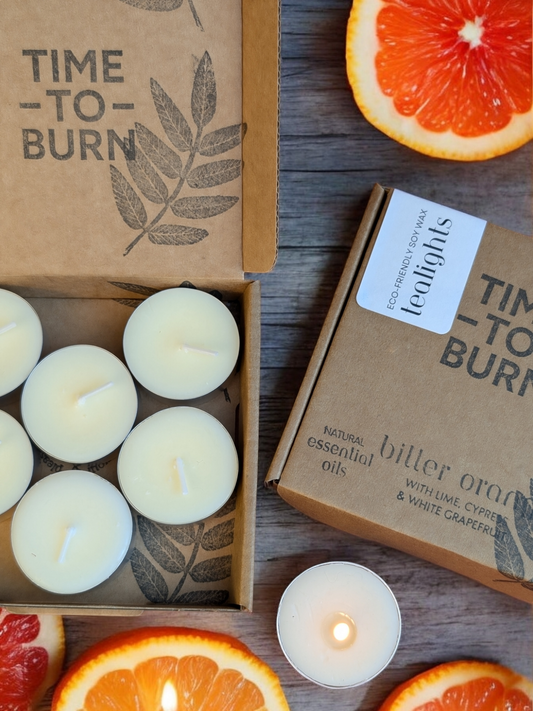 Bitter Orange & Grapefruit Tealights