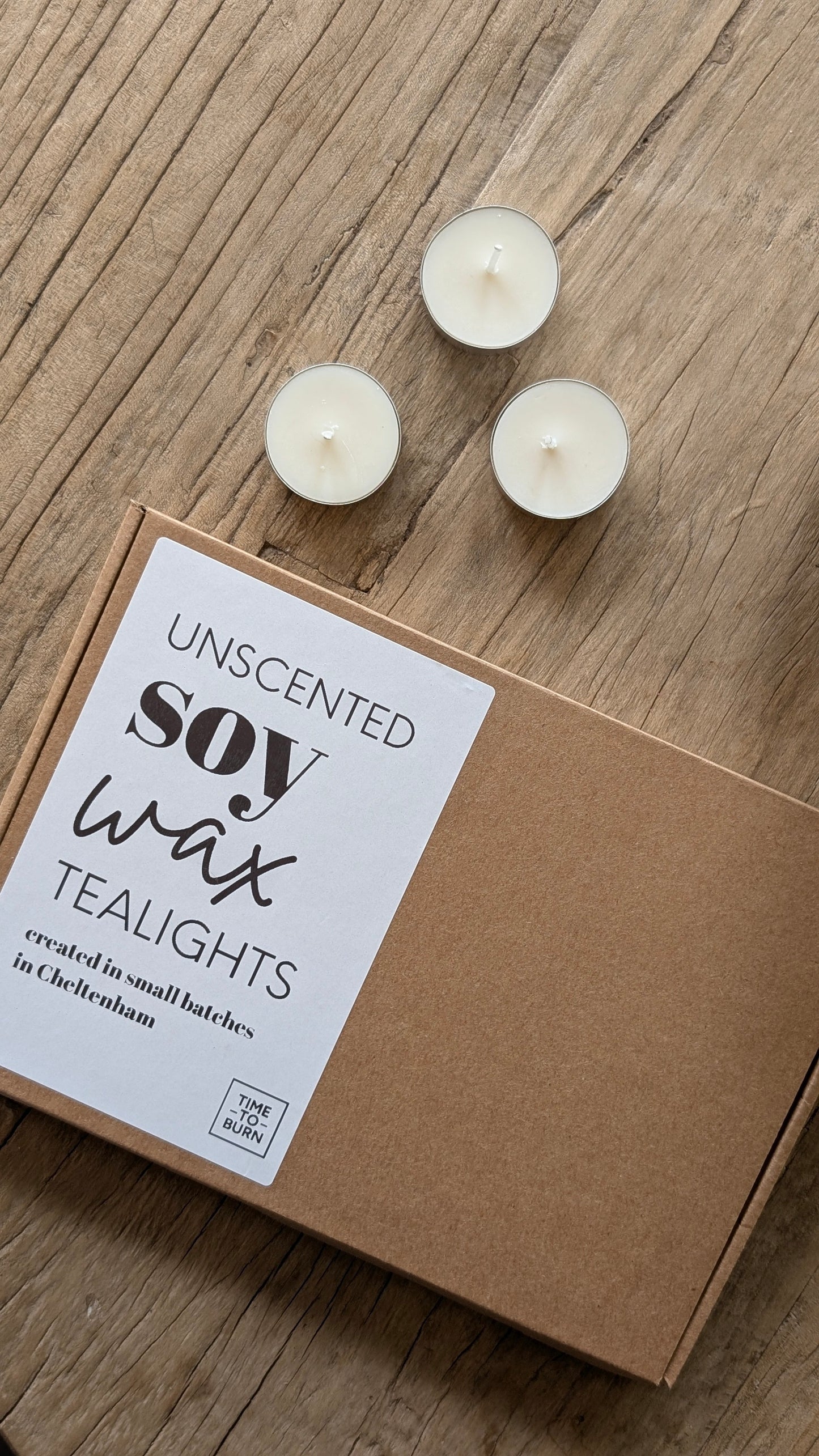 Unscented Tealights
