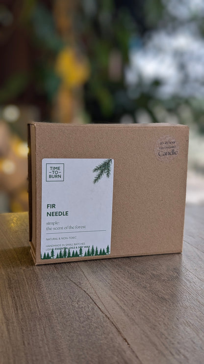 Fir Needle Candles