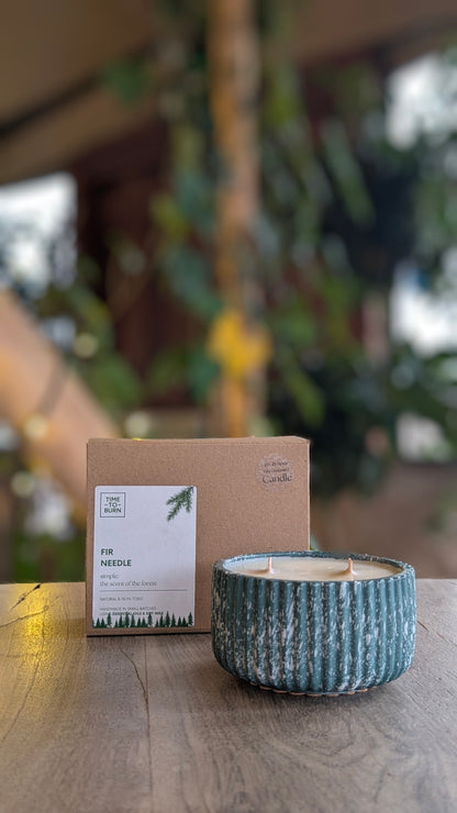 Fir Needle Candles