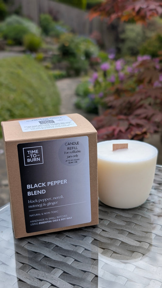 Black Pepper & Nutmeg Amphora Candle Refill