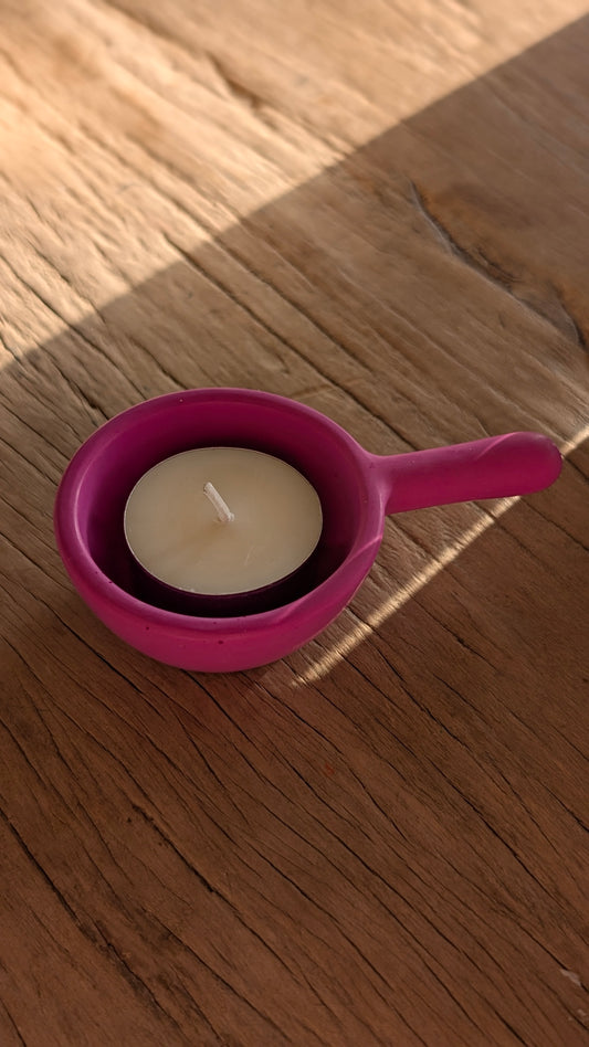 Pink Tealight Holder