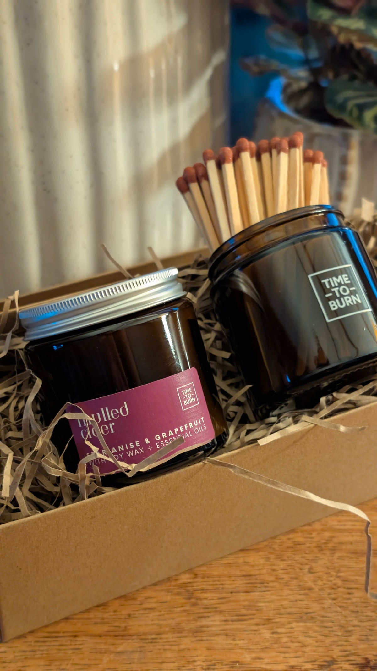 "Every Day" Candle + Match Pot Gift Box