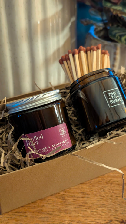 "Every Day" Candle + Match Pot Gift Box