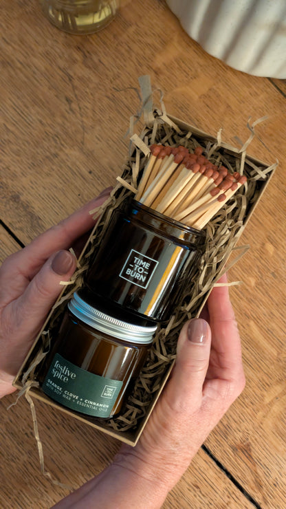 "Every Day" Candle + Match Pot Gift Box