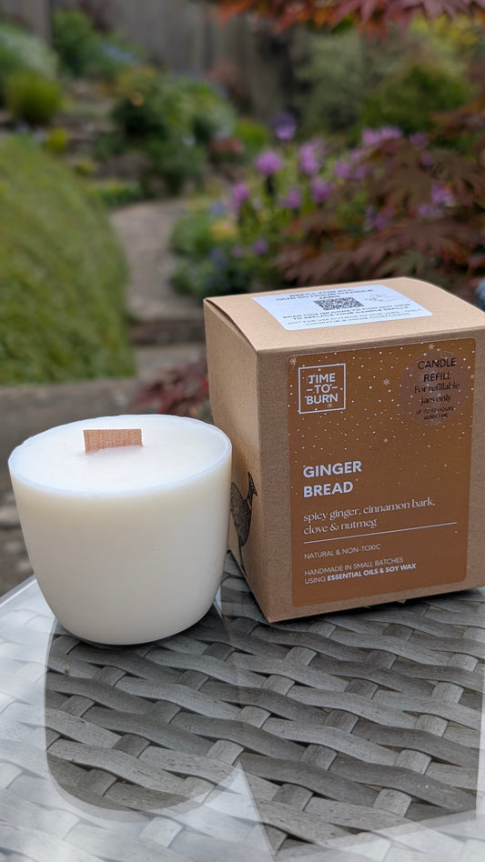Gingerbread Amphora Candle Refill