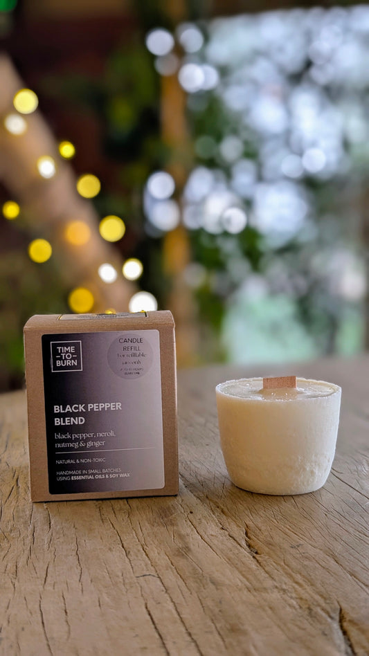 Black Pepper & Nutmeg Amphora Candle Refill