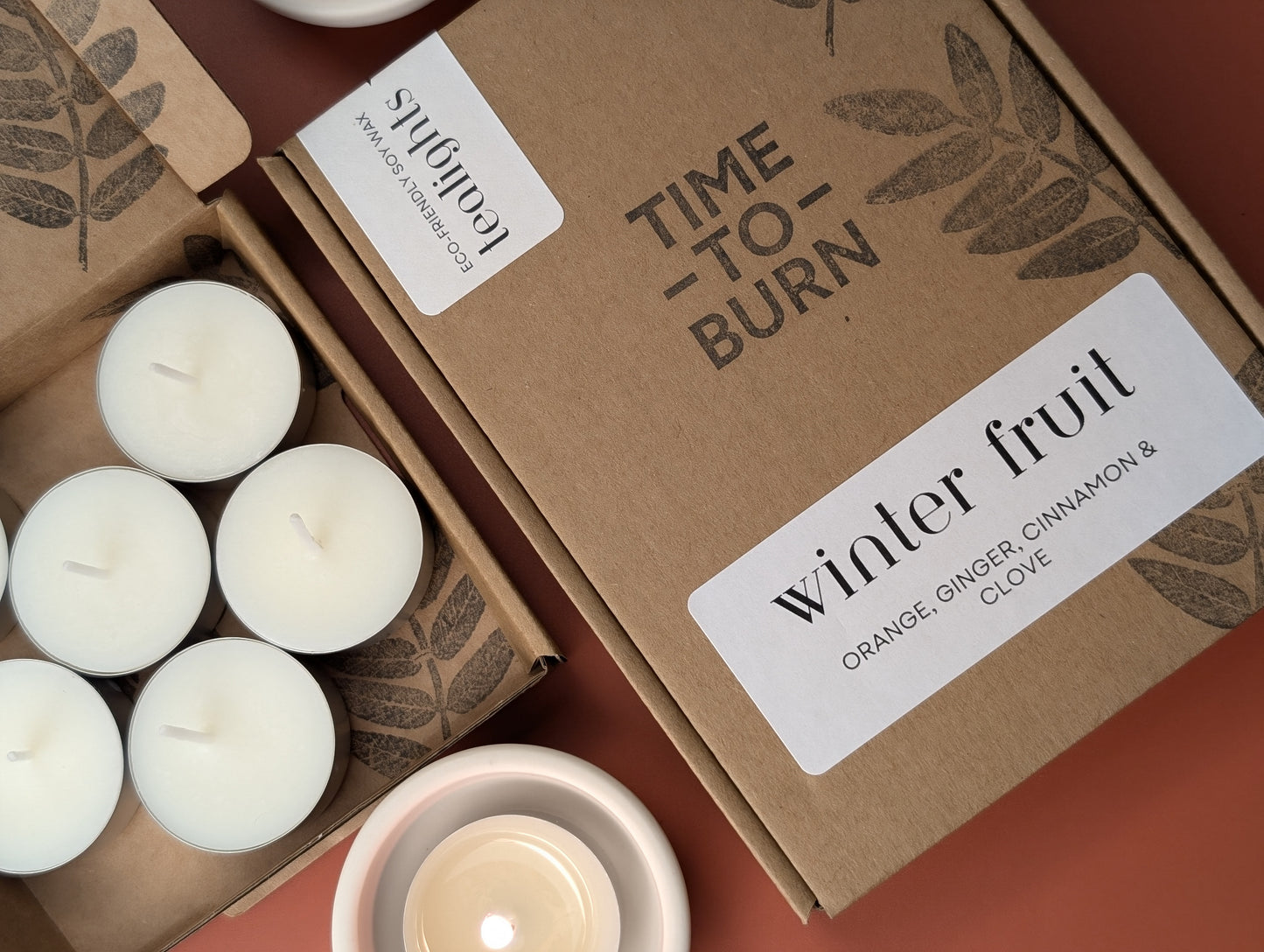 Winter Fruit & Spice Tealights