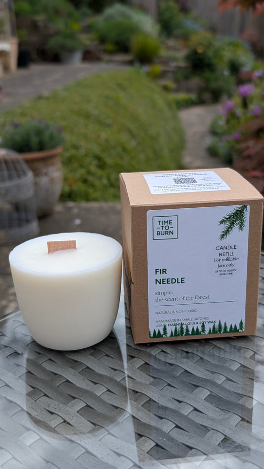 Fir Needle Amphora Candle Refill