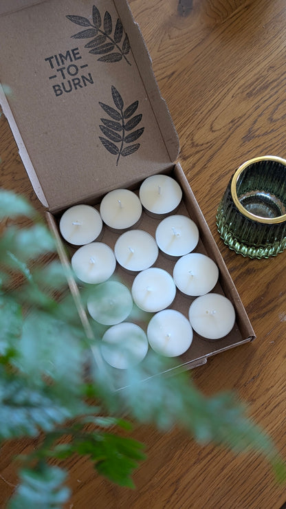 Pumpkin Spice Tealights - Cinnamon Bark, Clove & Nutmeg