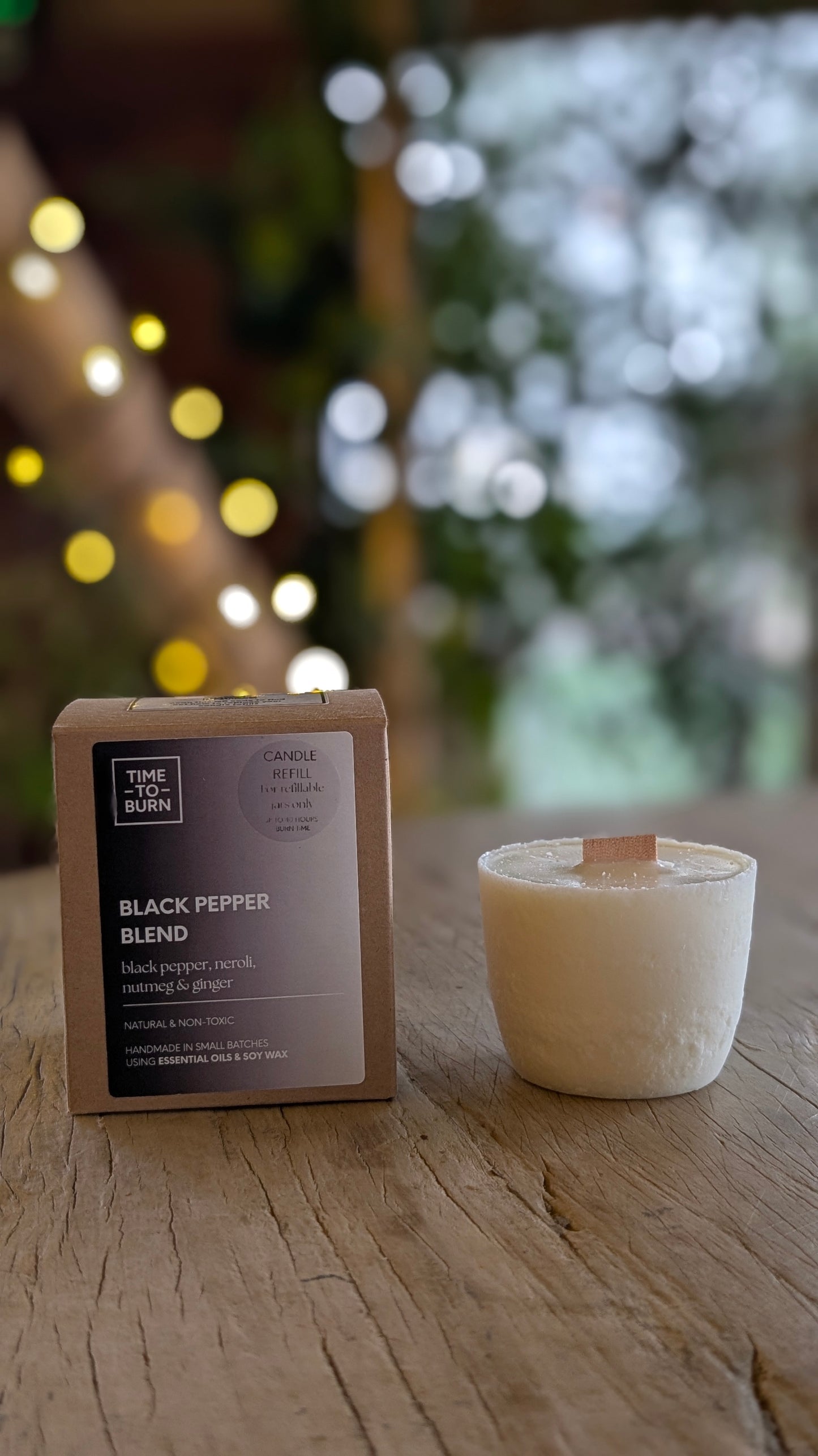Refillable Candle Gift Box