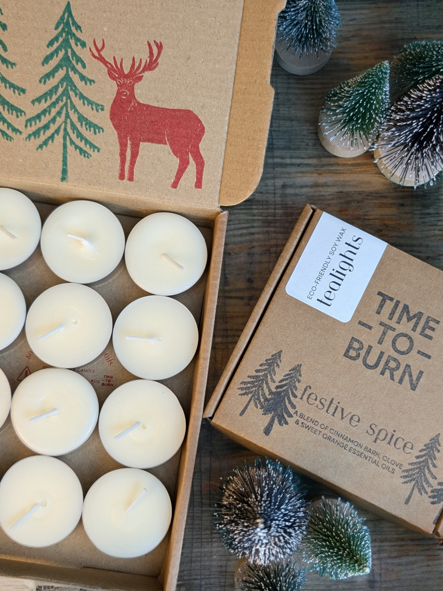 Festive Spice Tealights