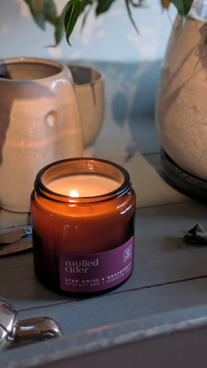 Mulled Cider Every Day Candle | 25 Hour | Star Anise, Orange and Grapefruit