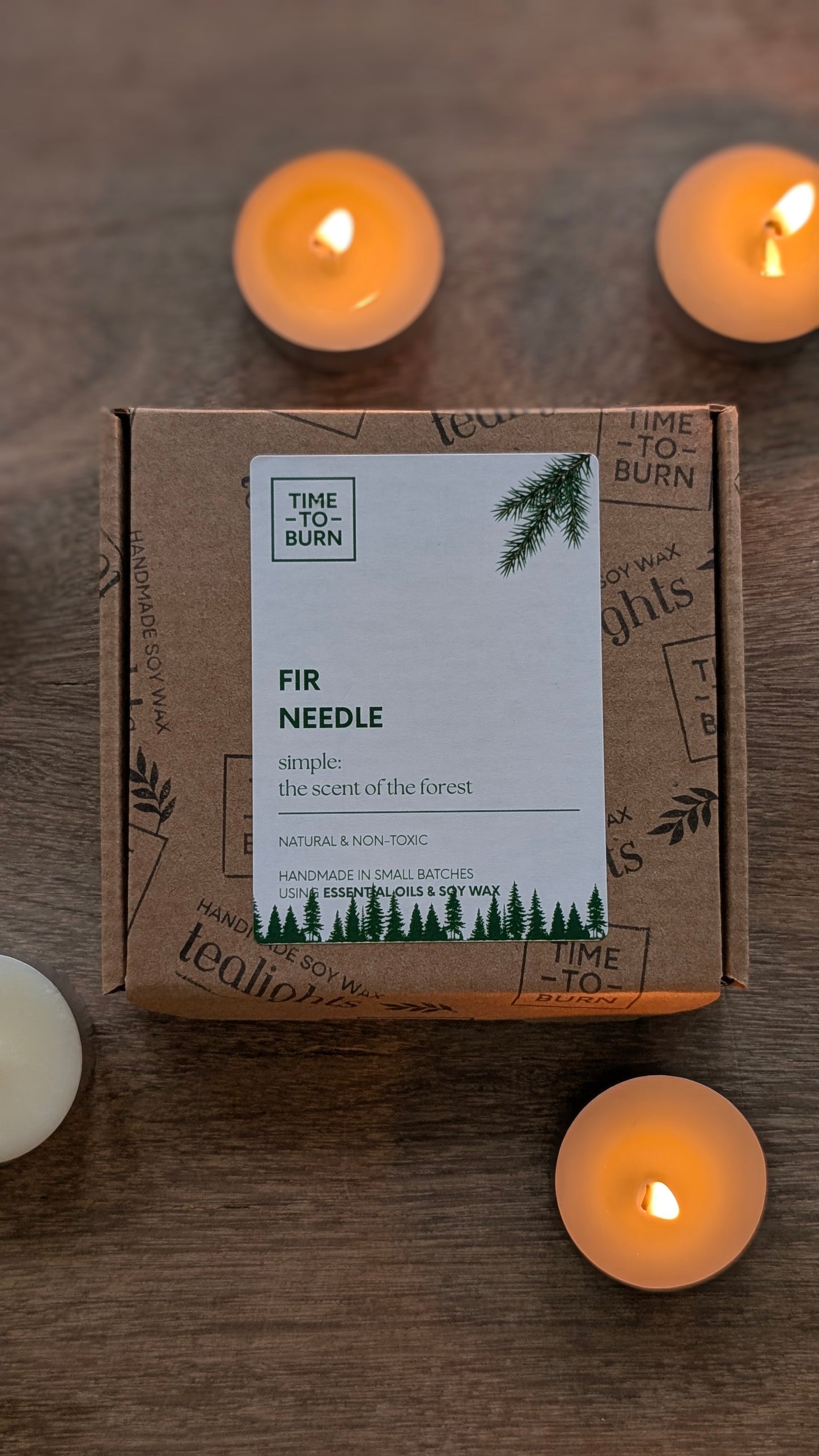 Fir Needle Tealights