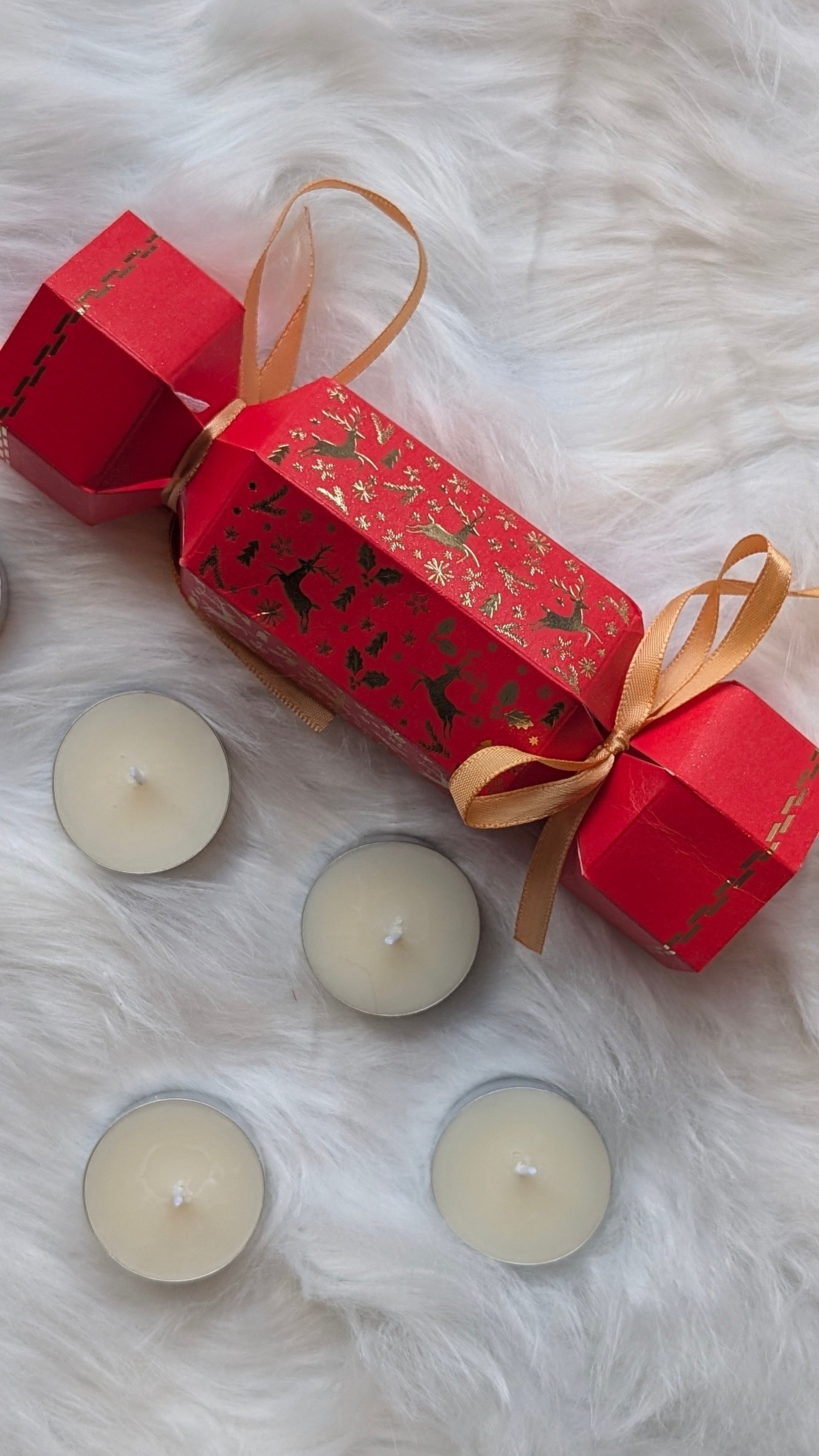 Tealight Christmas Crackers - Mulled Cider Edition - Tealights