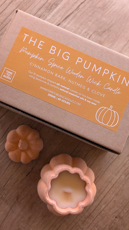 The Big Pumpkin | Cinnamon Clove & Nutmeg - Candle